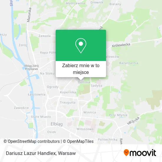 Mapa Dariusz Lazur Handlex