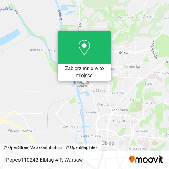 Mapa Pepco110242 Elblag 4 P