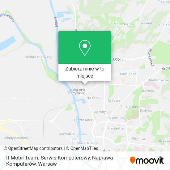 Mapa It Mobil Team. Serwis Komputerowy, Naprawa Komputerów