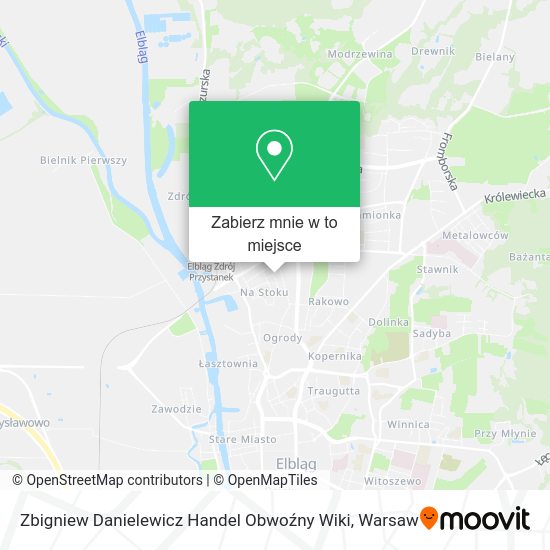 Mapa Zbigniew Danielewicz Handel Obwoźny Wiki