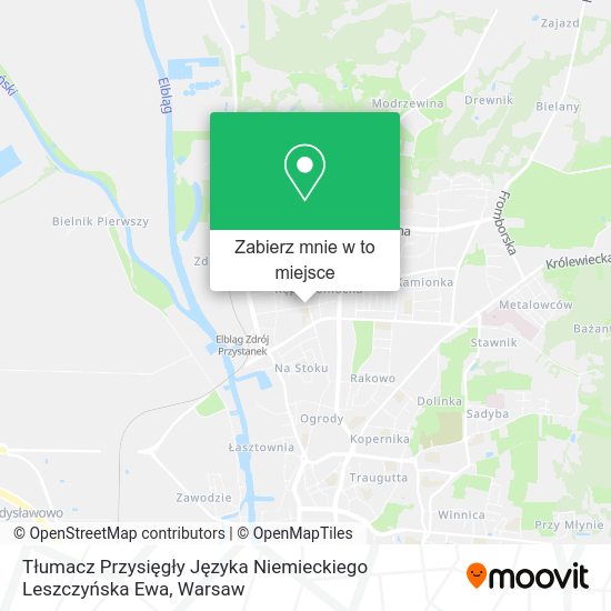 Mapa Tłumacz Przysięgły Języka Niemieckiego Leszczyńska Ewa