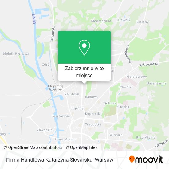 Mapa Firma Handlowa Katarzyna Skwarska