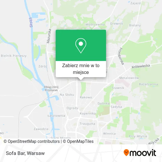 Mapa Sofa Bar