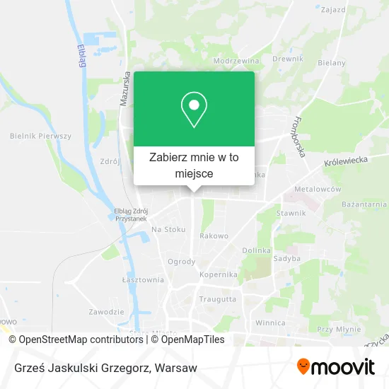 Mapa Grześ Jaskulski Grzegorz
