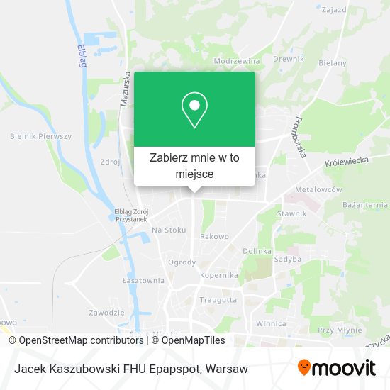 Mapa Jacek Kaszubowski FHU Epapspot