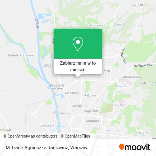 Mapa M Trade Agnieszka Janowicz