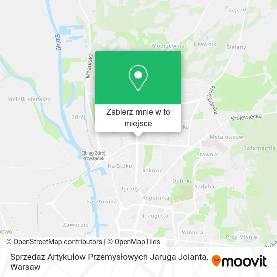 Mapa Sprzedaz Artykułów Przemysłowych Jaruga Jolanta
