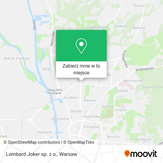 Mapa Lombard Joker sp. z o.