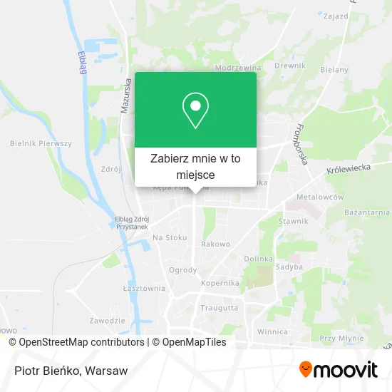 Mapa Piotr Bieńko