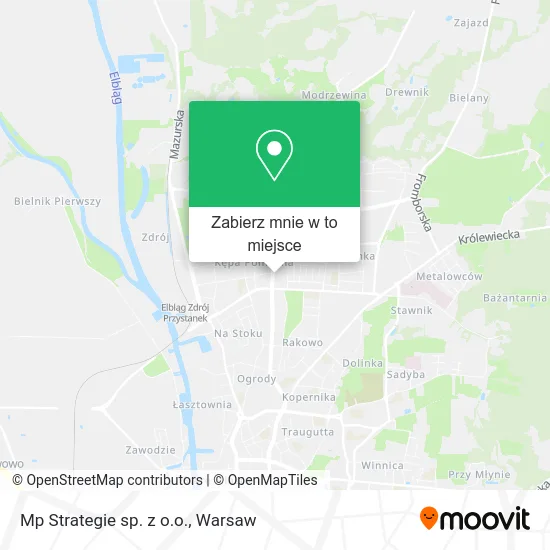 Mapa Mp Strategie sp. z o.o.