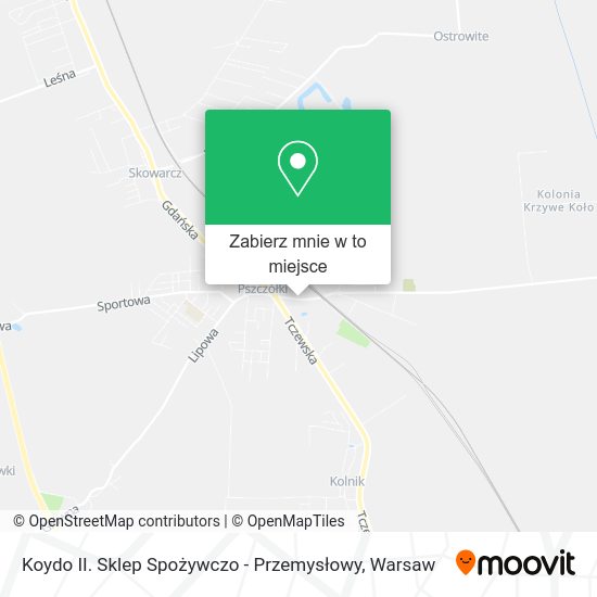 Mapa Koydo II. Sklep Spożywczo - Przemysłowy