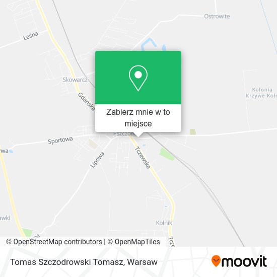 Mapa Tomas Szczodrowski Tomasz