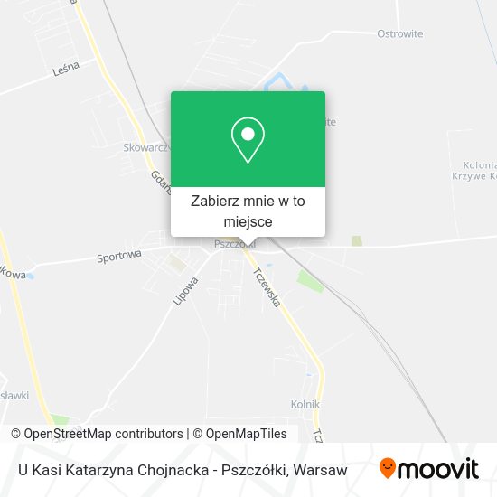 Mapa U Kasi Katarzyna Chojnacka - Pszczółki