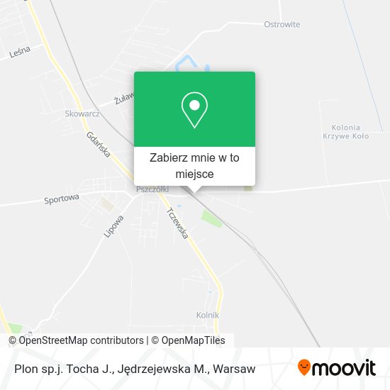 Mapa Plon sp.j. Tocha J., Jędrzejewska M.