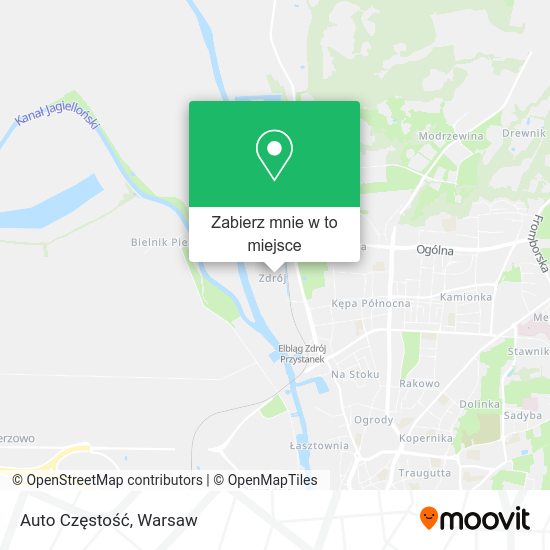 Mapa Auto Częstość