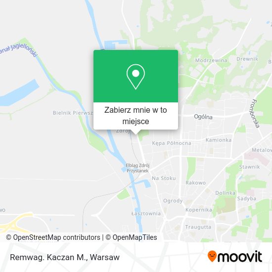 Mapa Remwag. Kaczan M.