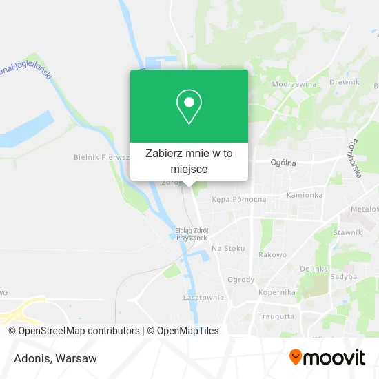 Mapa Adonis