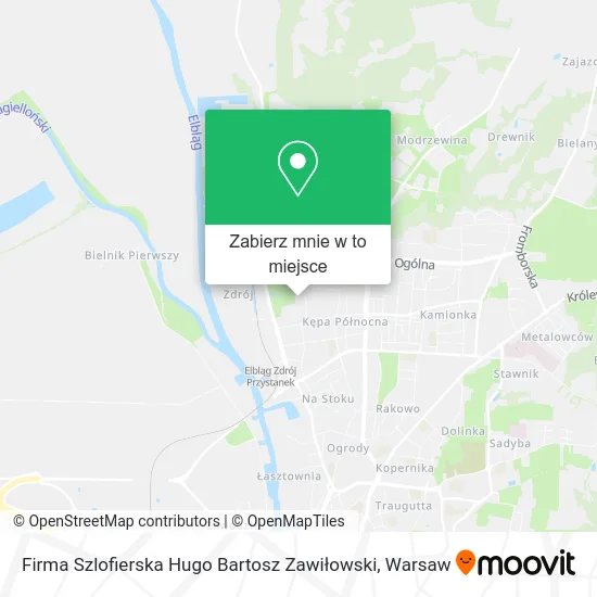 Mapa Firma Szlofierska Hugo Bartosz Zawiłowski