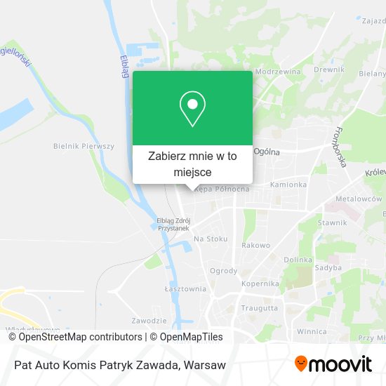 Mapa Pat Auto Komis Patryk Zawada