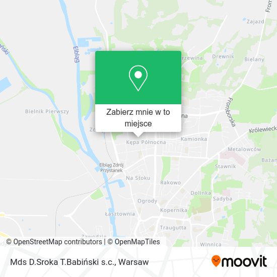 Mapa Mds D.Sroka T.Babiński s.c.