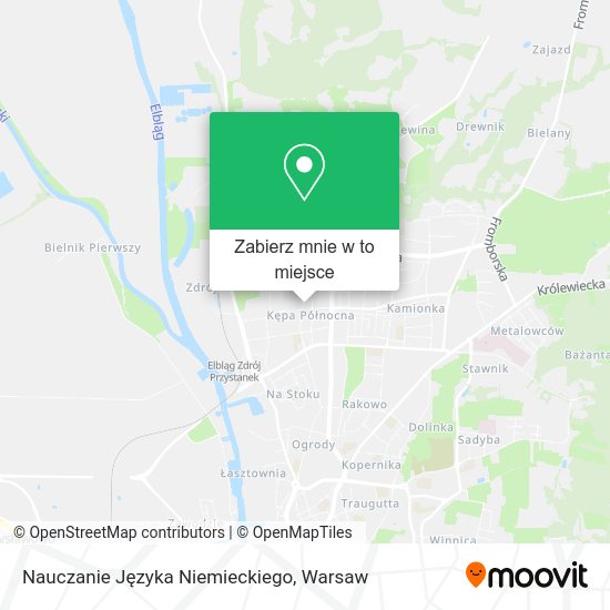 Mapa Nauczanie Języka Niemieckiego