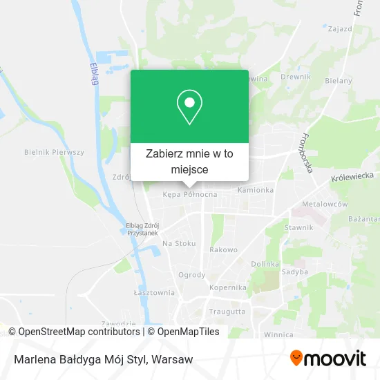 Mapa Marlena Bałdyga Mój Styl