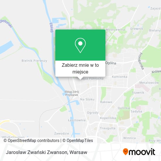 Mapa Jarosław Zwański Zwanson