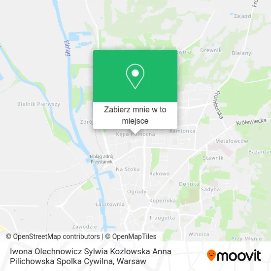 Mapa Iwona Olechnowicz Sylwia Kozlowska Anna Pilichowska Spolka Cywilna