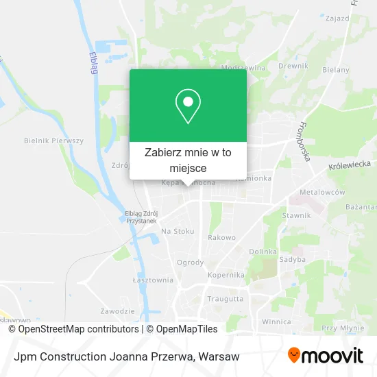 Mapa Jpm Construction Joanna Przerwa