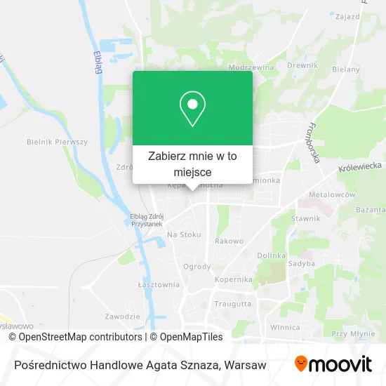 Mapa Pośrednictwo Handlowe Agata Sznaza