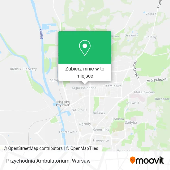 Mapa Przychodnia Ambulatorium