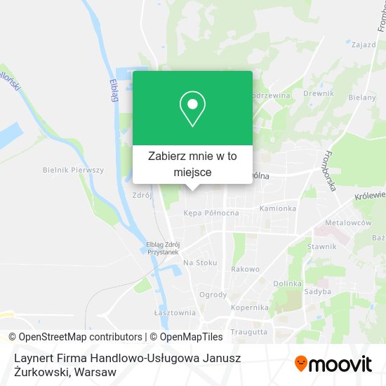 Mapa Laynert Firma Handlowo-Usługowa Janusz Żurkowski