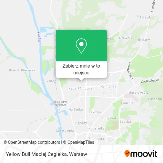 Mapa Yellow Bull Maciej Cegiełka