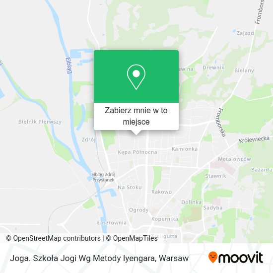 Mapa Joga. Szkoła Jogi Wg Metody Iyengara