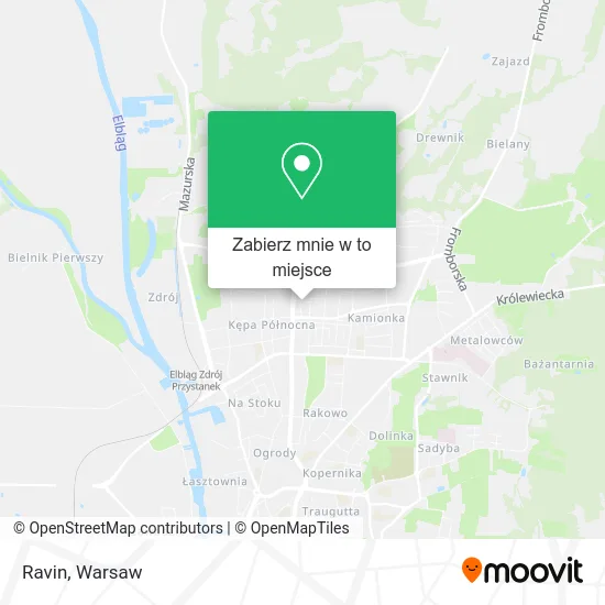 Mapa Ravin