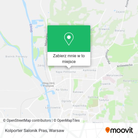 Mapa Kolporter Salonik Pras