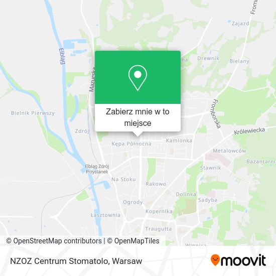 Mapa NZOZ Centrum Stomatolo