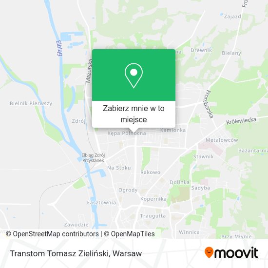 Mapa Transtom Tomasz Zieliński