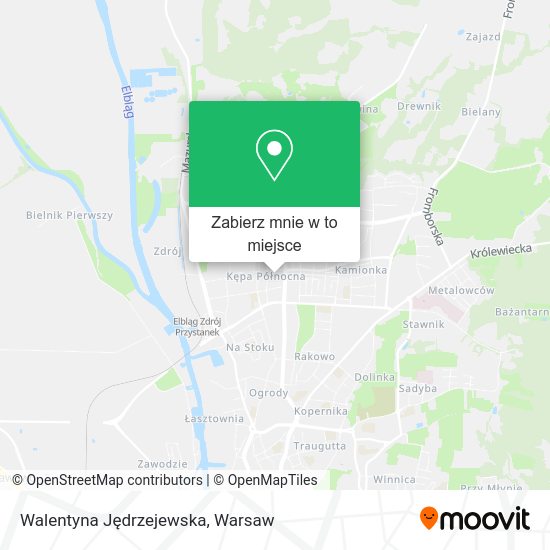 Mapa Walentyna Jędrzejewska