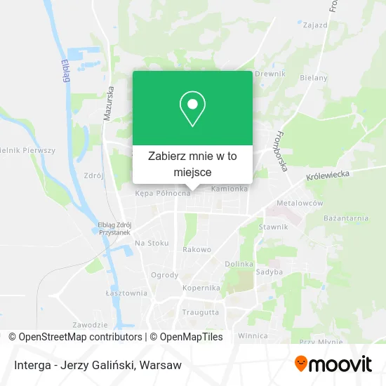 Mapa Interga - Jerzy Galiński