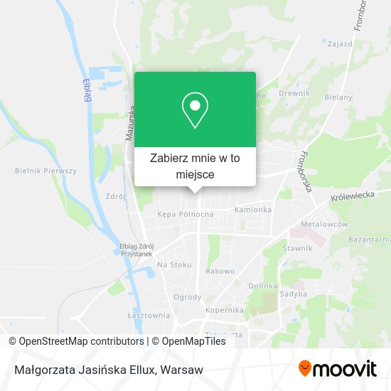 Mapa Małgorzata Jasińska Ellux