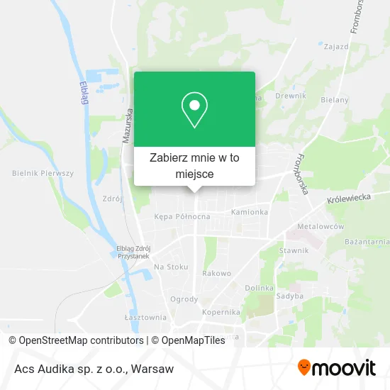 Mapa Acs Audika sp. z o.o.