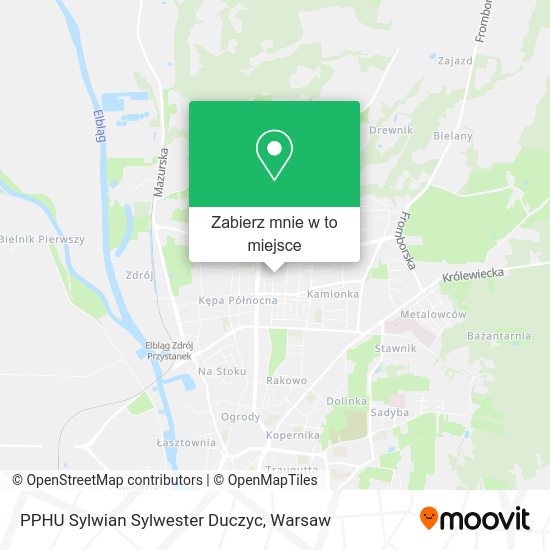 Mapa PPHU Sylwian Sylwester Duczyc