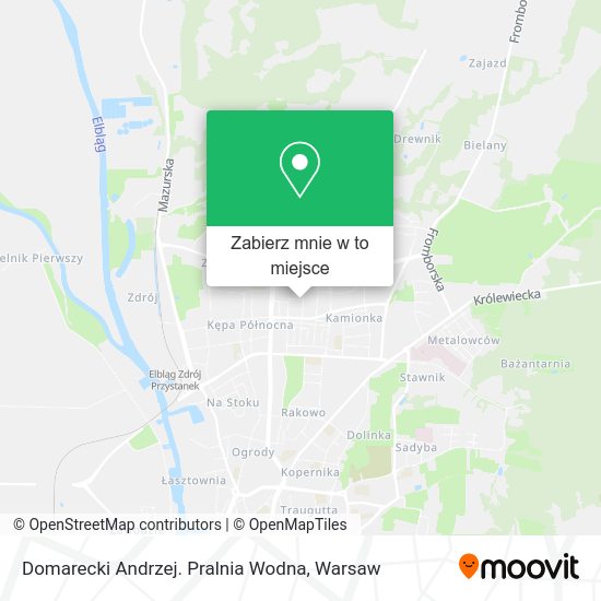 Mapa Domarecki Andrzej. Pralnia Wodna