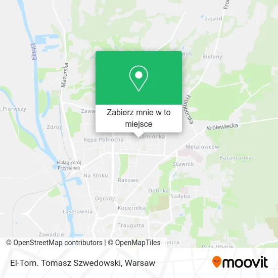 Mapa El-Tom. Tomasz Szwedowski