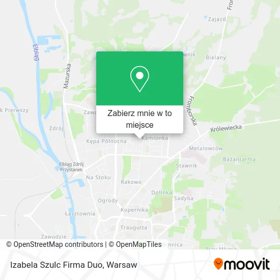 Mapa Izabela Szulc Firma Duo