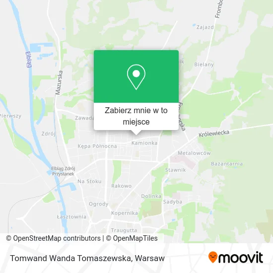 Mapa Tomwand Wanda Tomaszewska