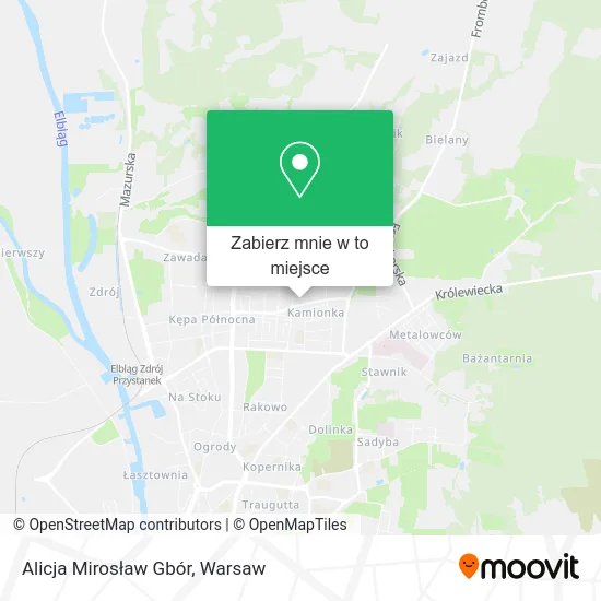 Mapa Alicja Mirosław Gbór