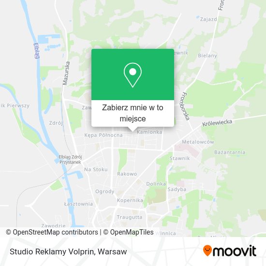 Mapa Studio Reklamy Volprin