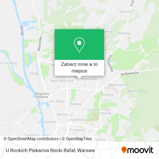 Mapa U Rockich Piekarnia Rocki Rafał